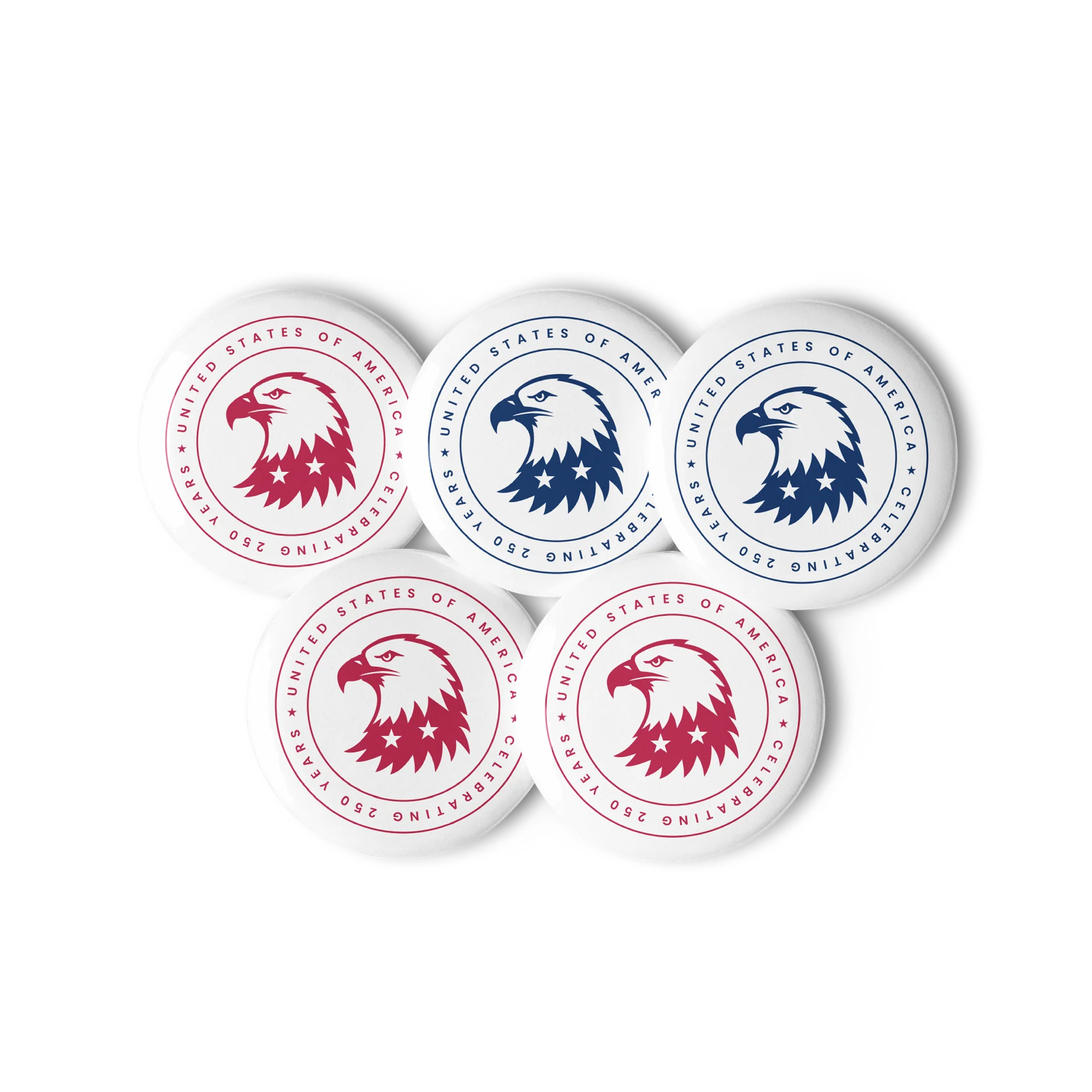 Spirit of the Eagle Pin Button Set product image (2)