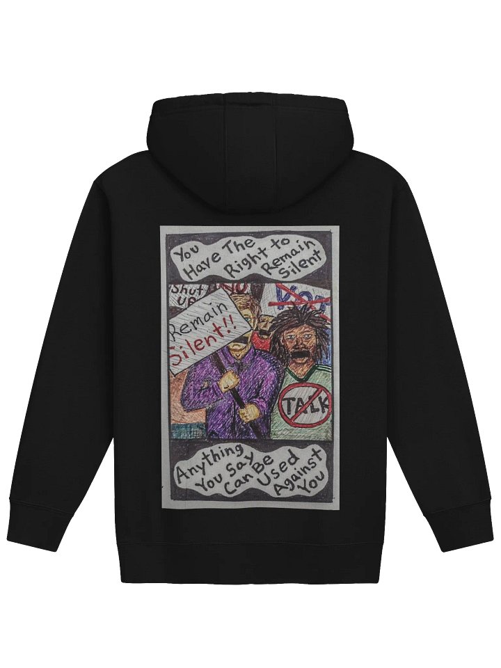Remain Silent Hoodie product image (1)