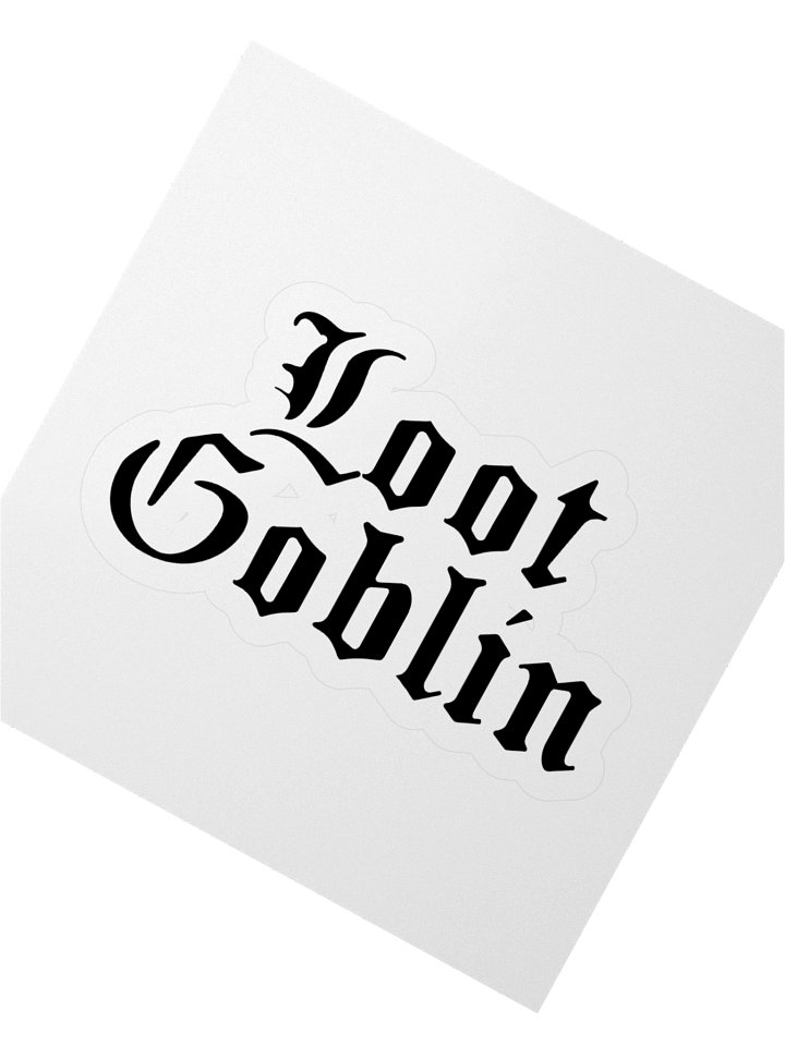 Loot Goblin || Sticker product image (2)