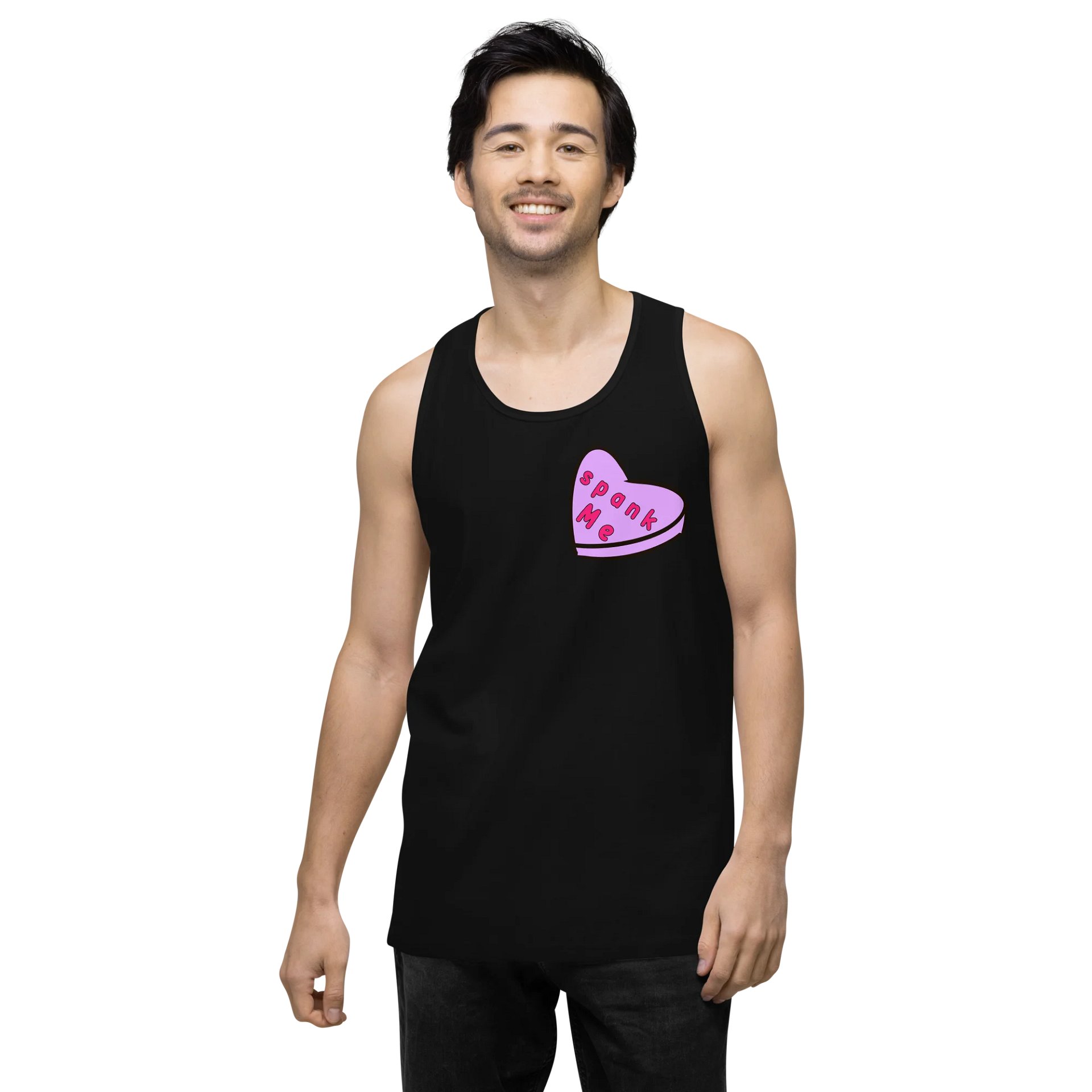 Purple Candy Heart Tank Top product image (2)