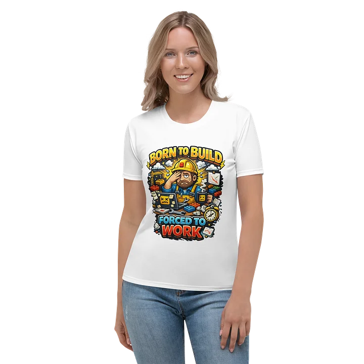 Born to Build Funny Construction Worker Tee product image (1)