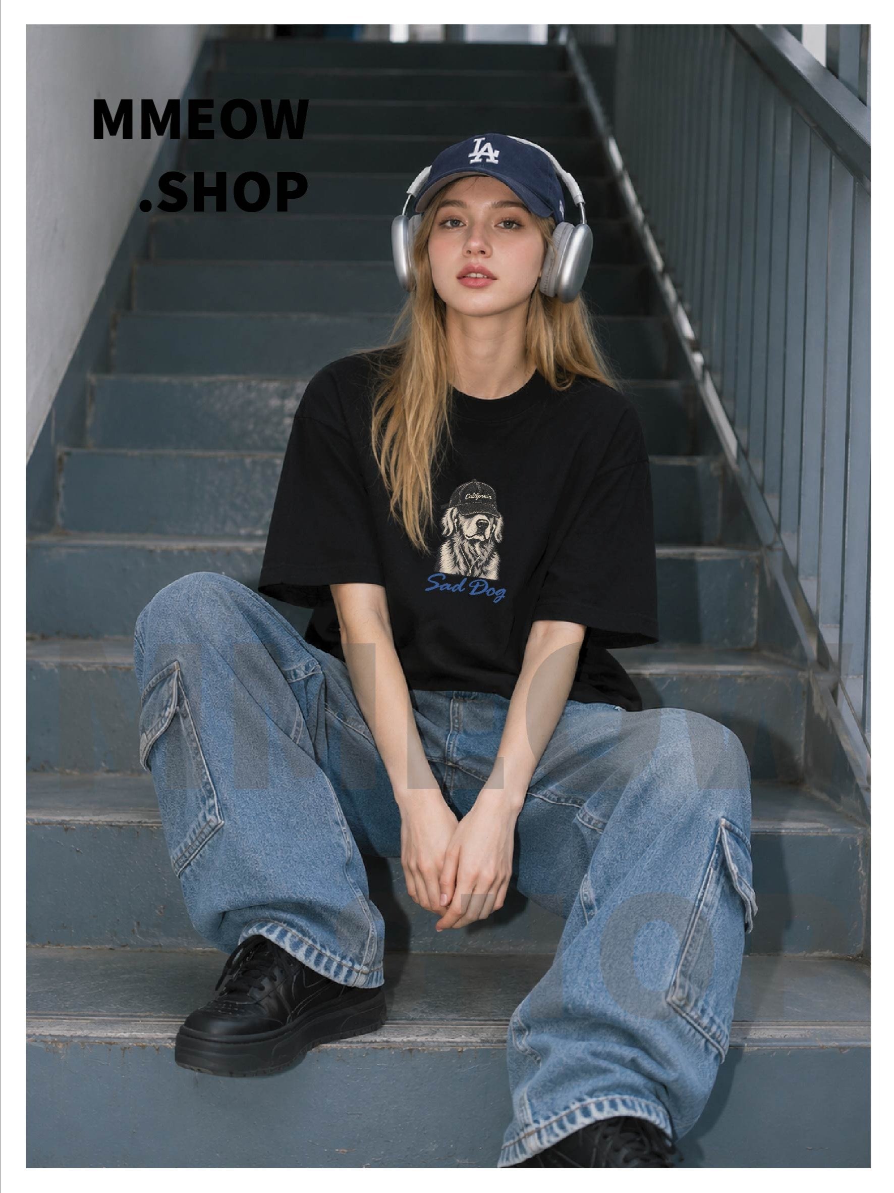 SAD DOG T - SHIRT PRINTED product image (86)