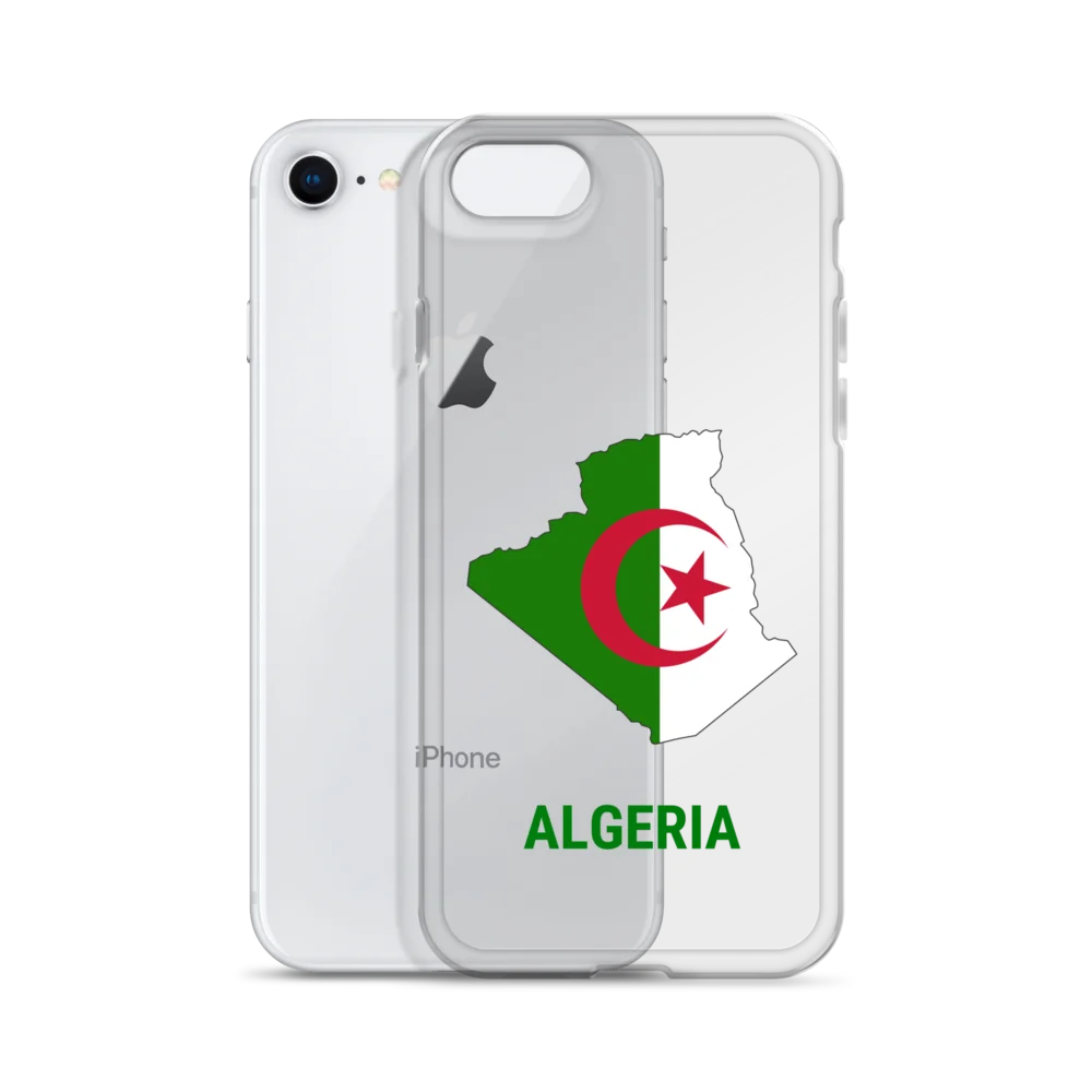 Algeria 2026 World Cup Flag iPhone Tough Case - Algeria Soccer Phone Cover - Dual Layer Protective Case product image (2)