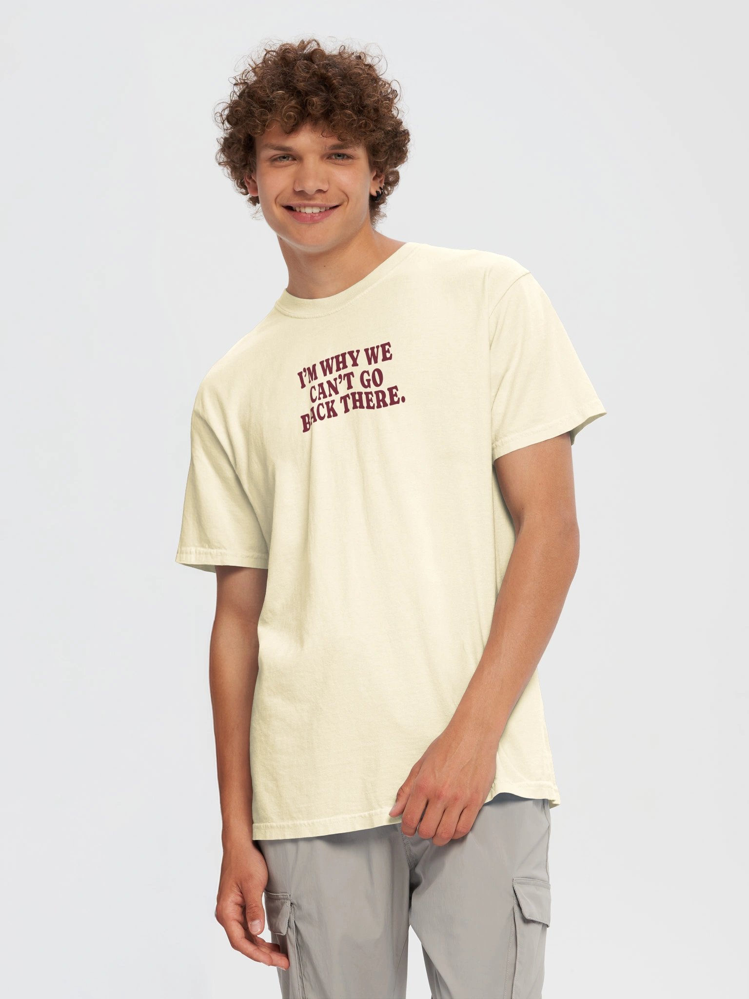 I'm Why We Can't Go Back There Tee product image (5)