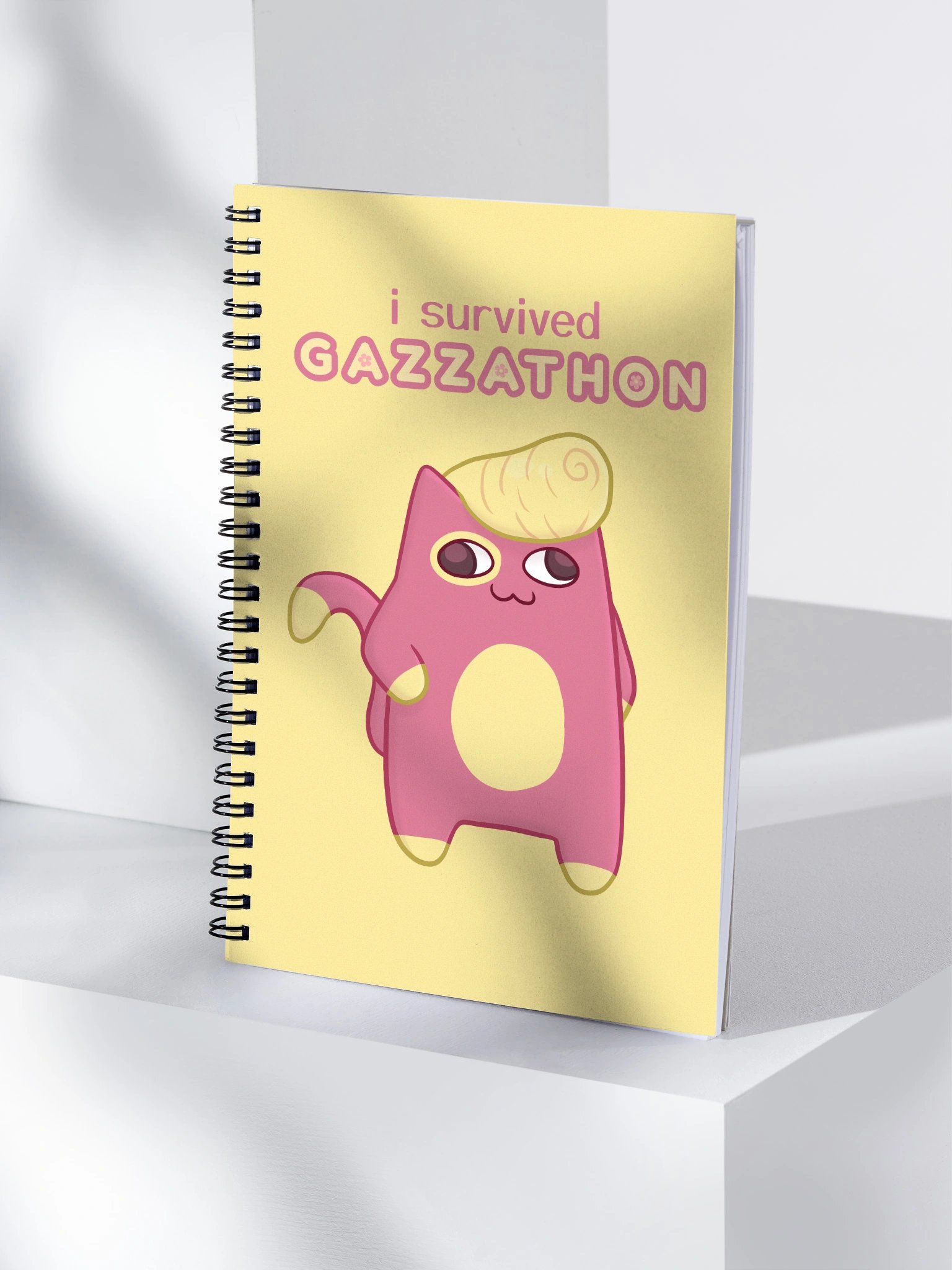 Gazzathon Spiral Notebook product image (4)