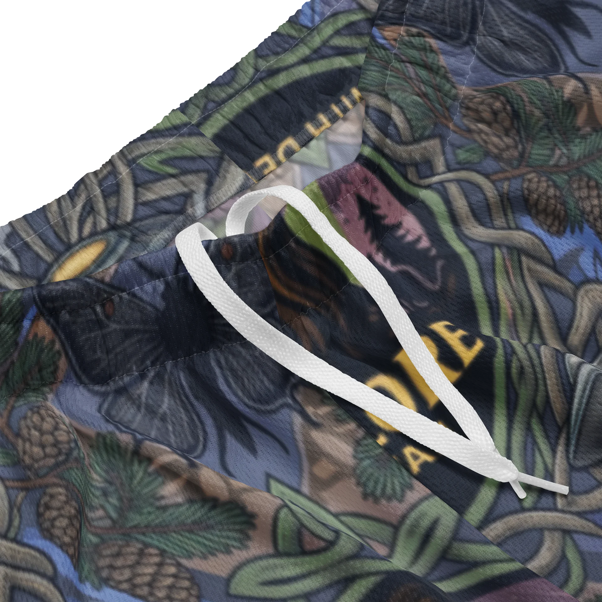 PORCH LORE DEVAN PERIWINKLE MOTH UNISEX SHORTS product image (3)