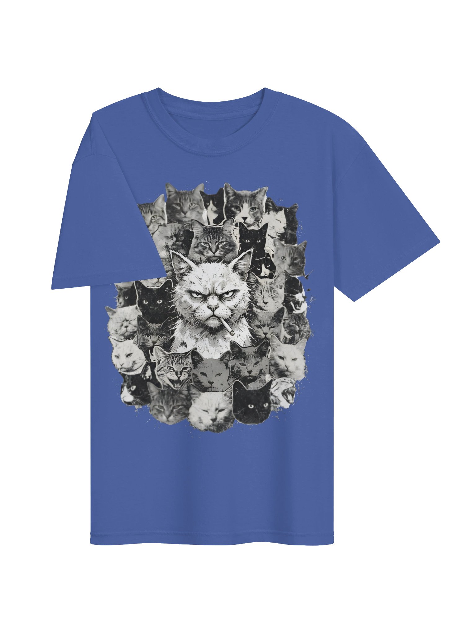 Serious Cat Collage Tee product image (3)