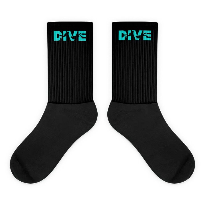 DIVE - Black Socks product image (2)