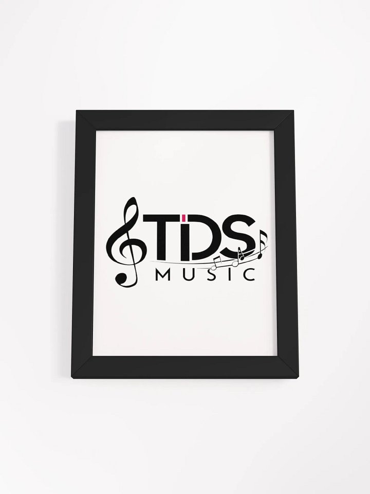 TDS Music Framed Matte Poster - Music Themed Art product image (1)