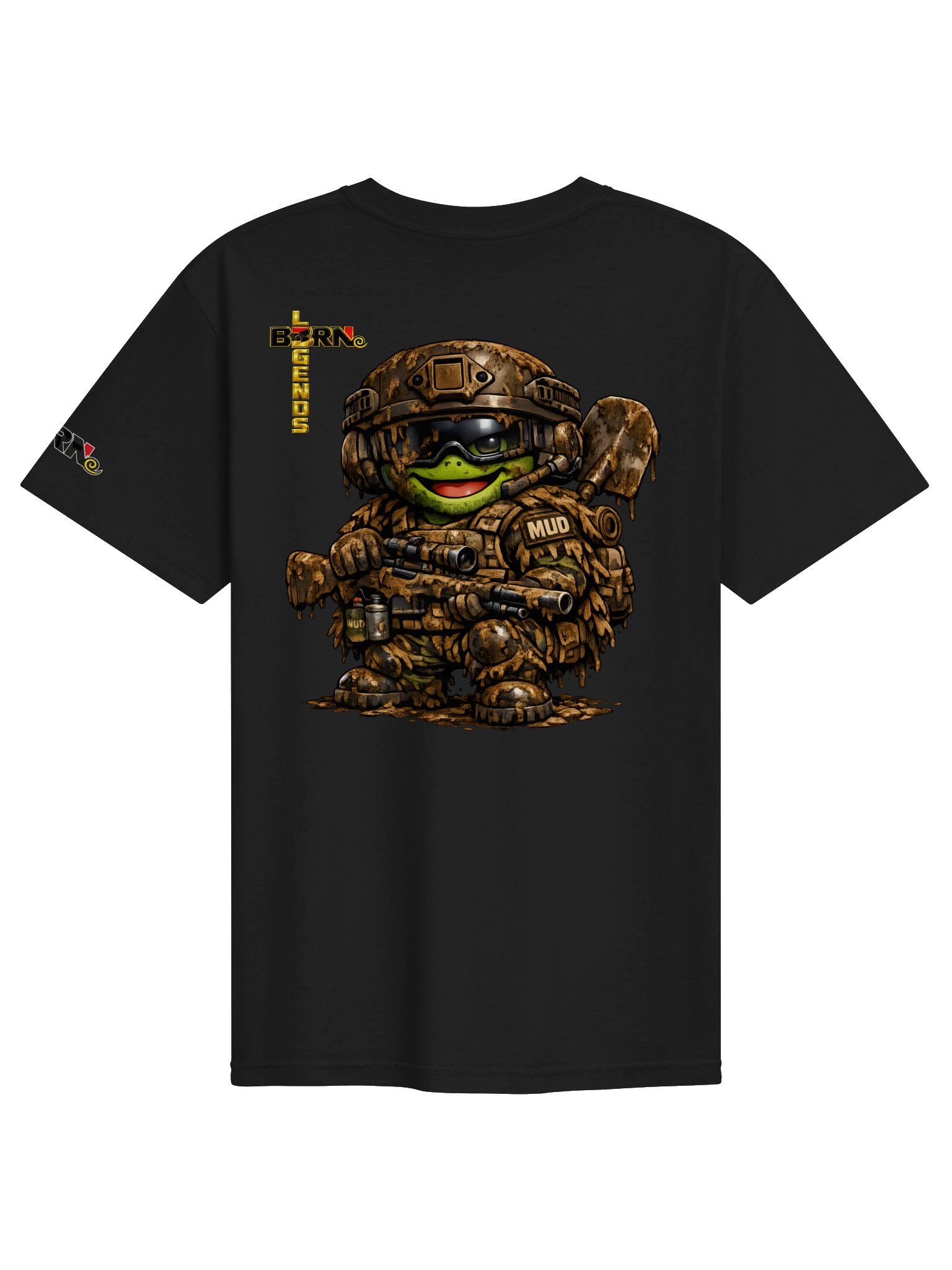 B3RN_e Muddy Buddy Turtle Graphic Tee product image (2)