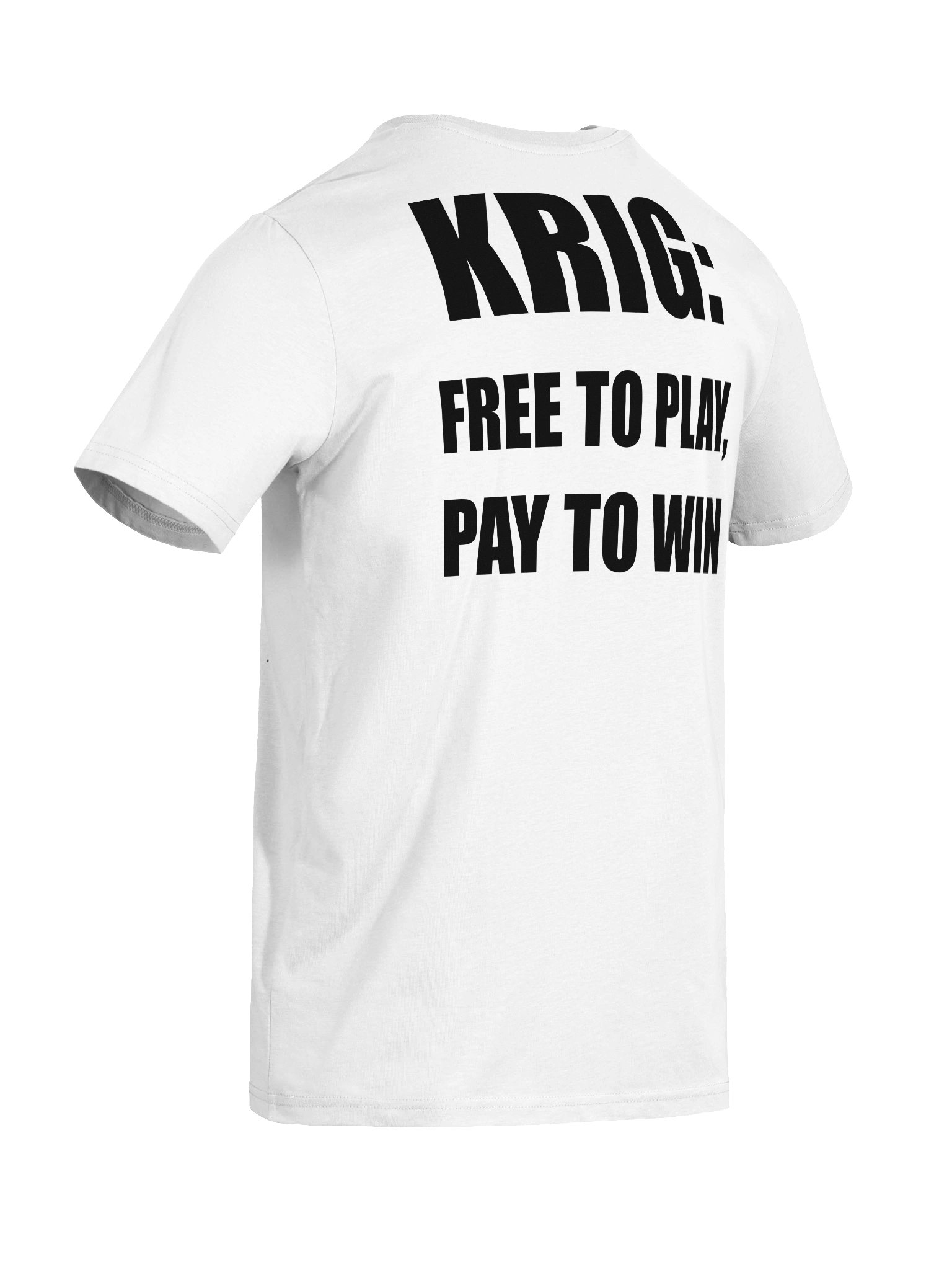 Krig: free to play, pay to win (Organic unisex T-shirt) product image (120)