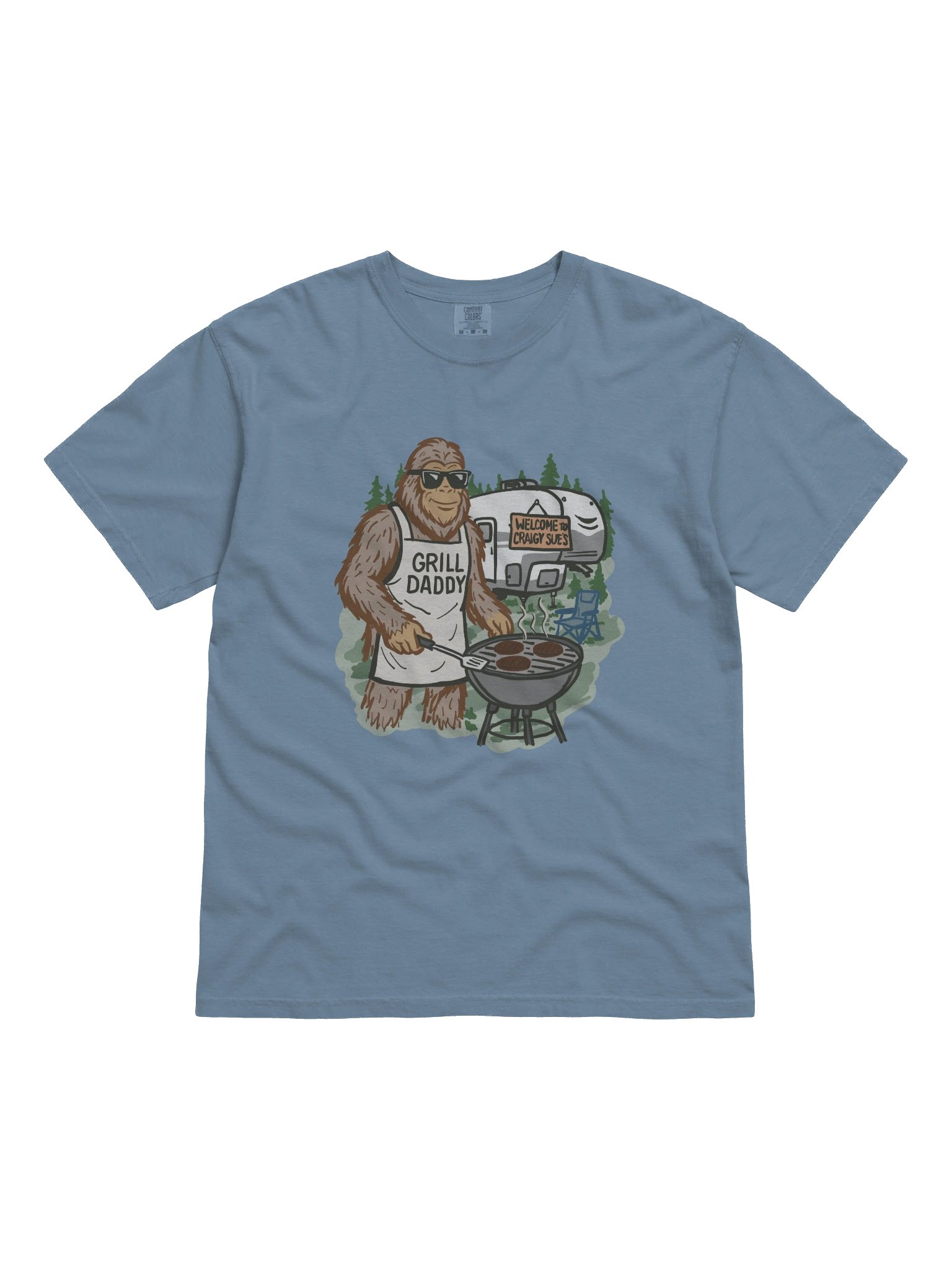 Bigfoot Camping T-Shirt product image (2)