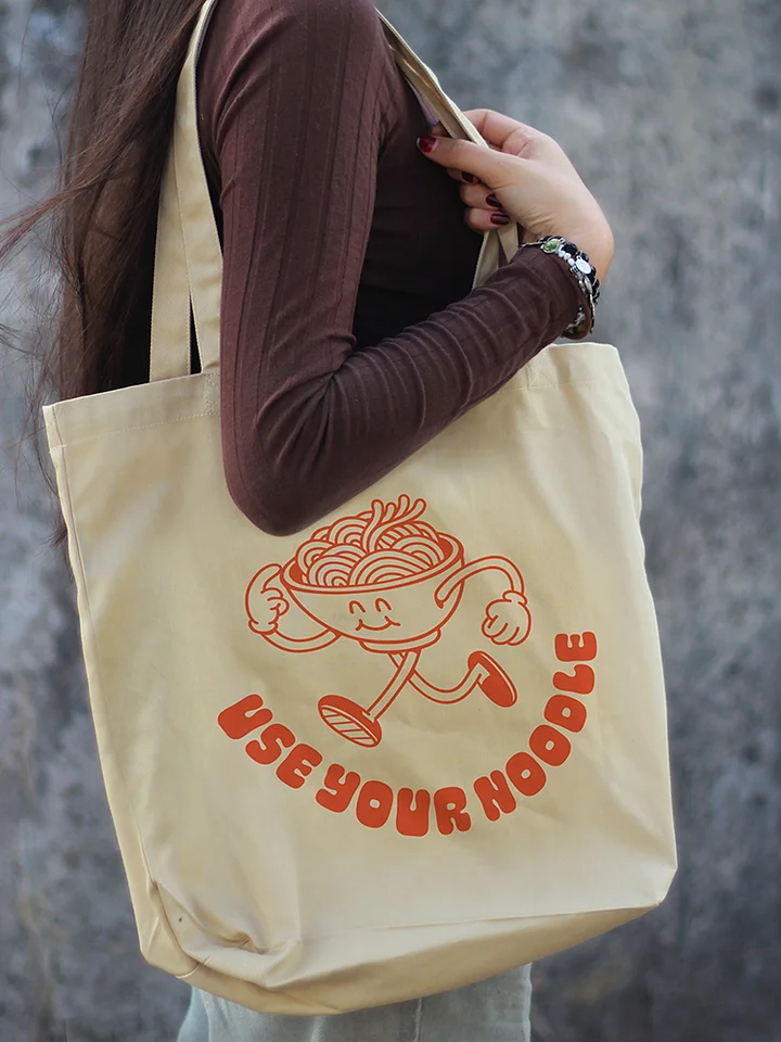 USE YOUR NOODLE Tote Bag product image (2)