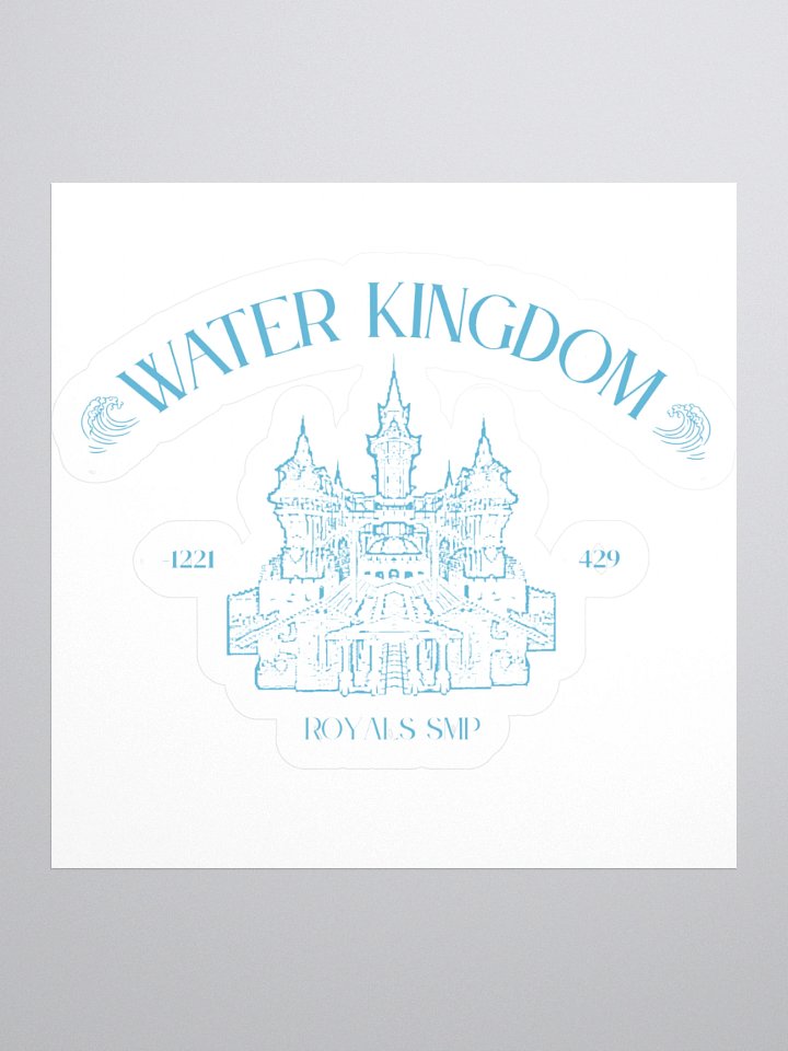 Royals SMP Water Kingdom Sticker product image (1)