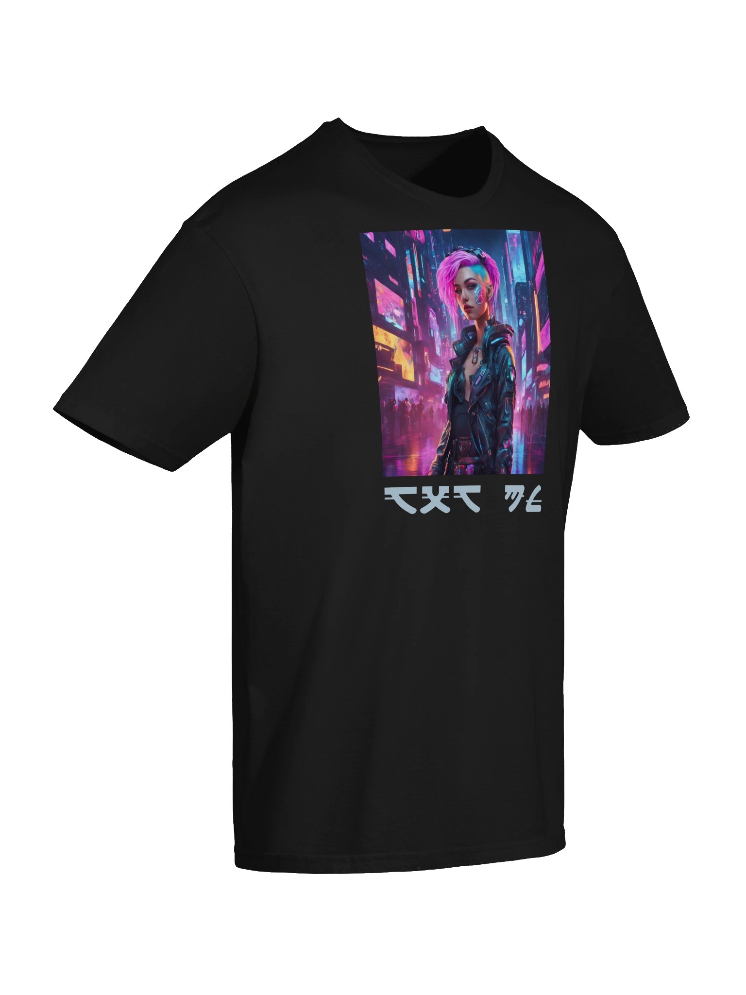 CYBERPUNK GIRL 1 T-Shirt product image (6)