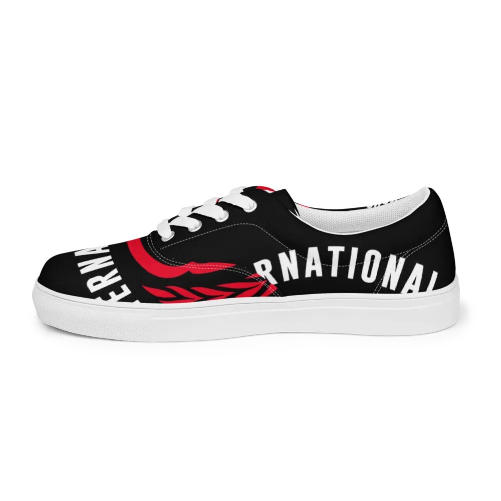 IFBNewsfeed.Org's Men's Lace-Up Canvas Shoes product image (5)