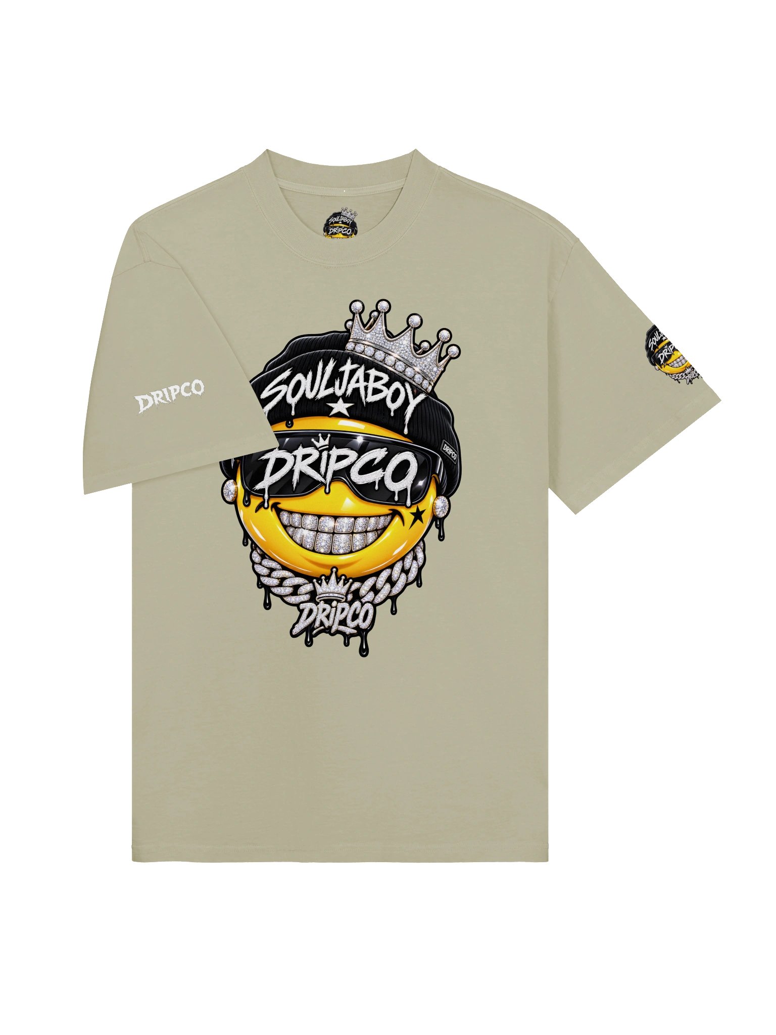 SouljaBoy Drip Smiley Oversized Tee product image (30)