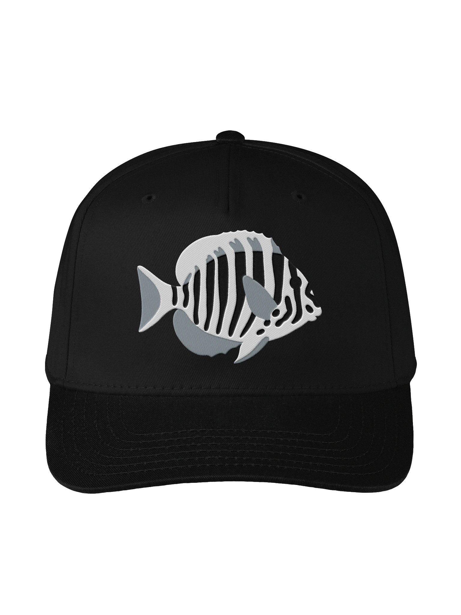 Zebra Tang Mid-Profile Baseball Cap (Embroidered) for Reef and Marine Aquarium Lovers product image (3)
