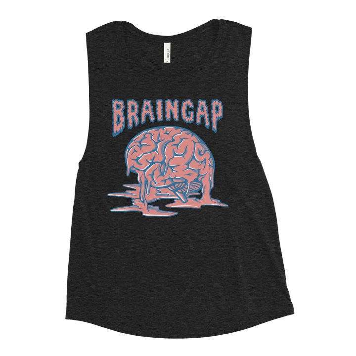 Braingap Drip Women's Muscle Tank product image (2)