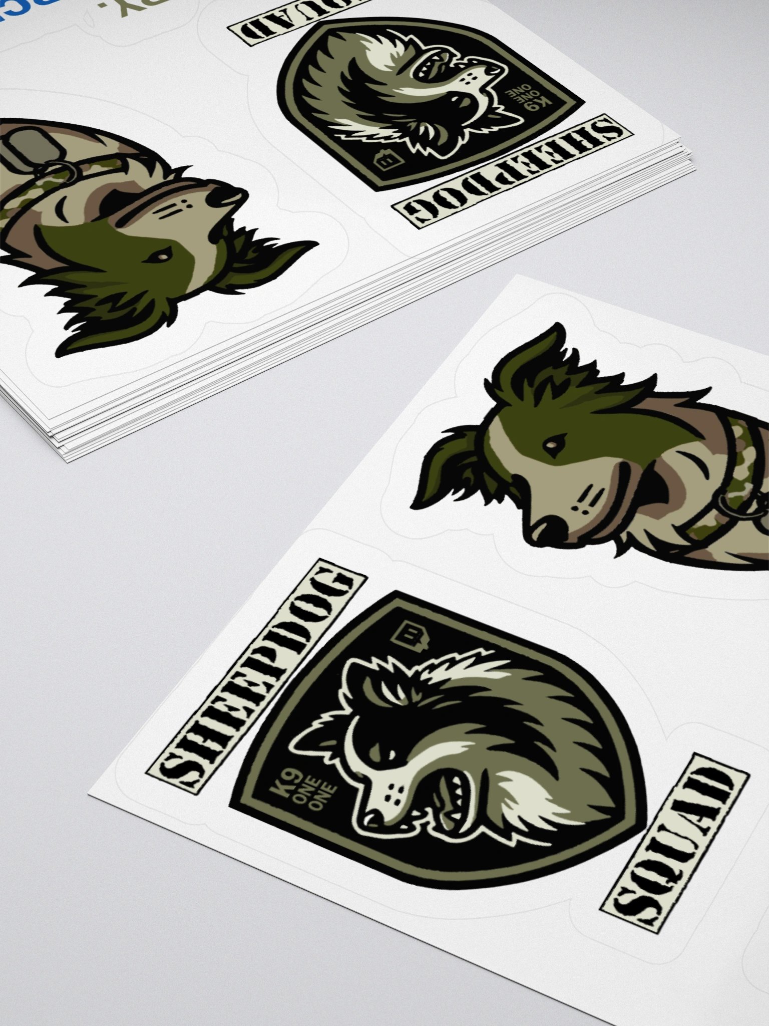K9 Sheepdog Squad Sticker Set product image (12)
