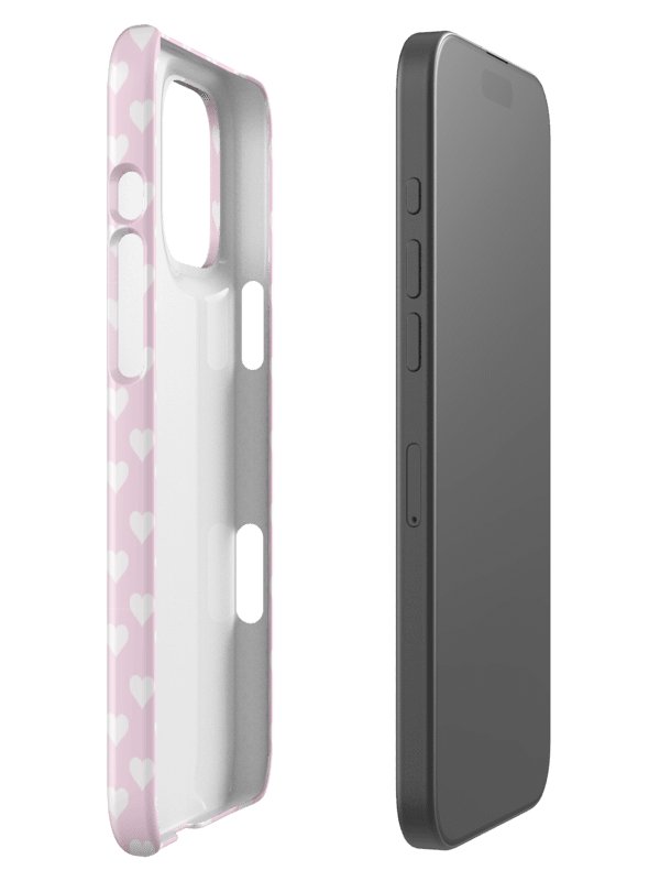 Heartfelt Pink iPhone® Snap Case - Herzchen iPhone® Hülle product image (3)
