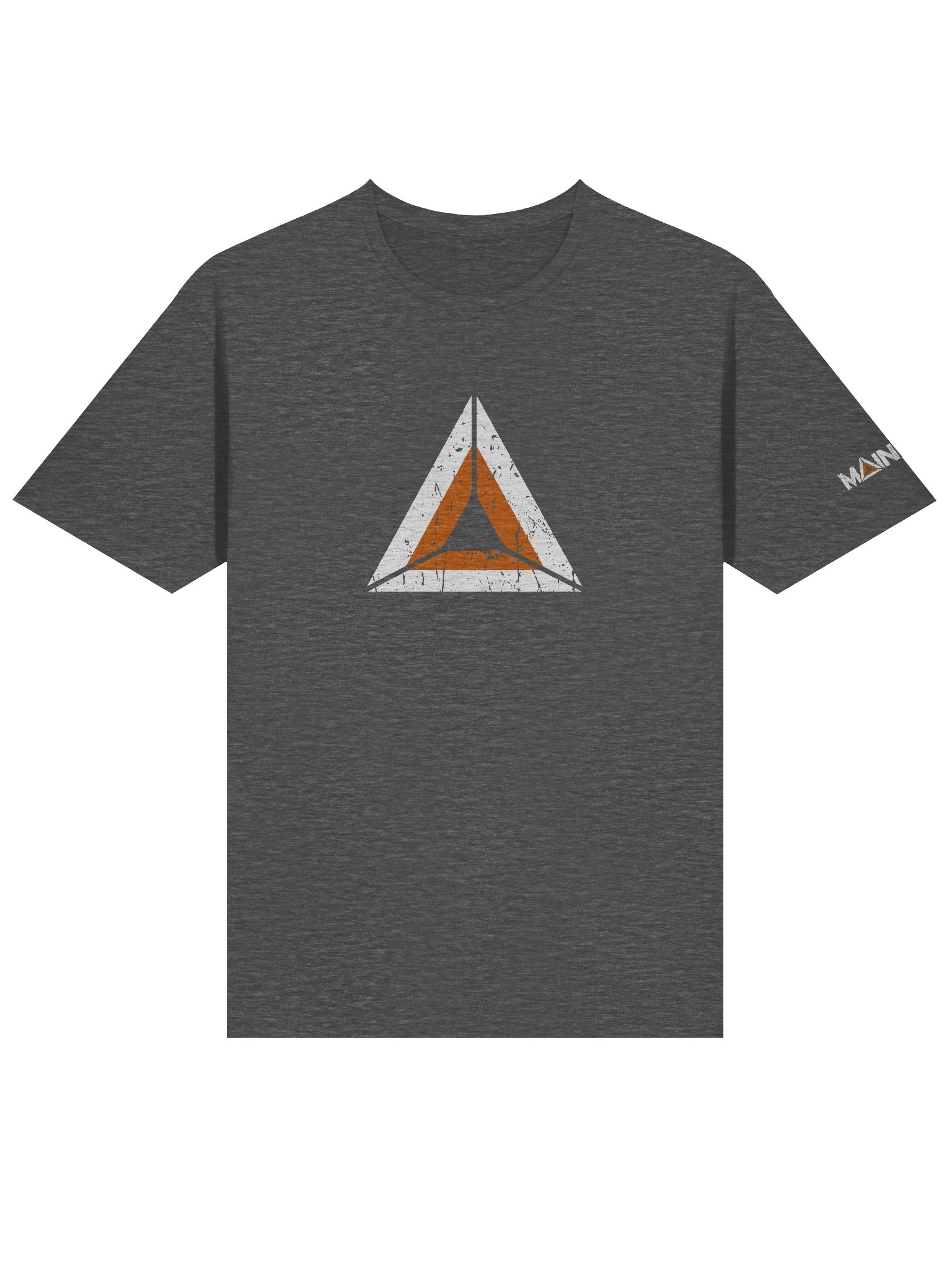 Mainloot Heather Grey Logo Tee product image (3)