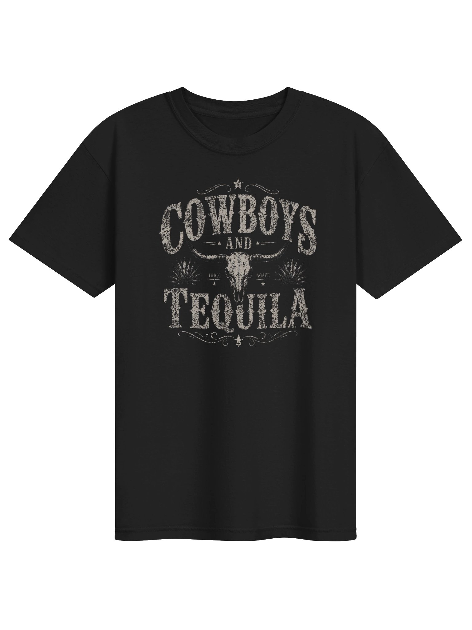 Cowboys and Tequila Longhorn Tee product image (5)