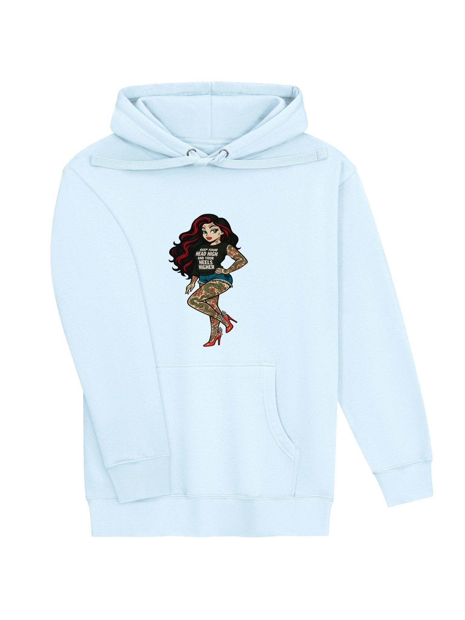 Skarlitt Pin-Up Icon Women's Pull Over Hoodie product image (2)