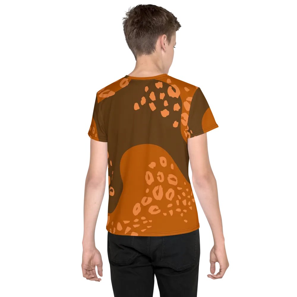 Dynamic Orange Youth T-Shirt product image (2)