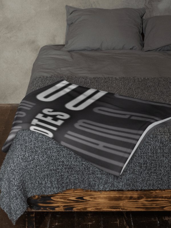 Walk the Dog Pattern Cozy True Crime Blanket product image (3)