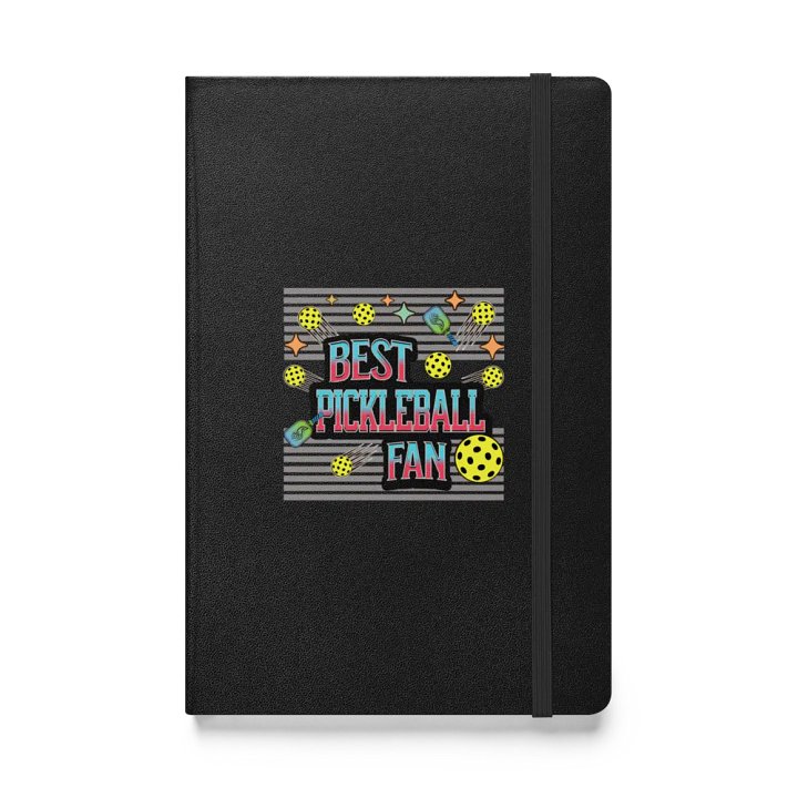 Best Pickleball Fan Hardcover Journal product image (1)