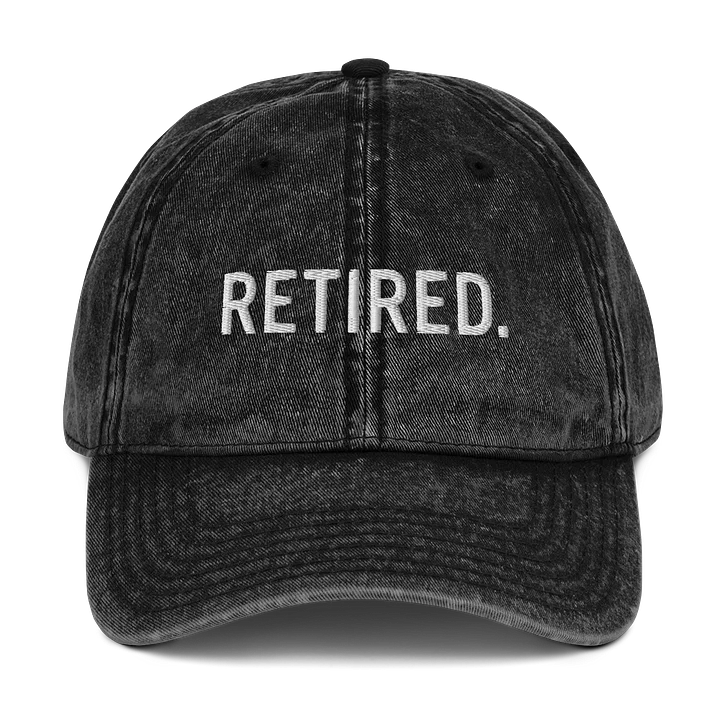 RETIRED. VINTAGE WASHED Dad Hat product image (1)