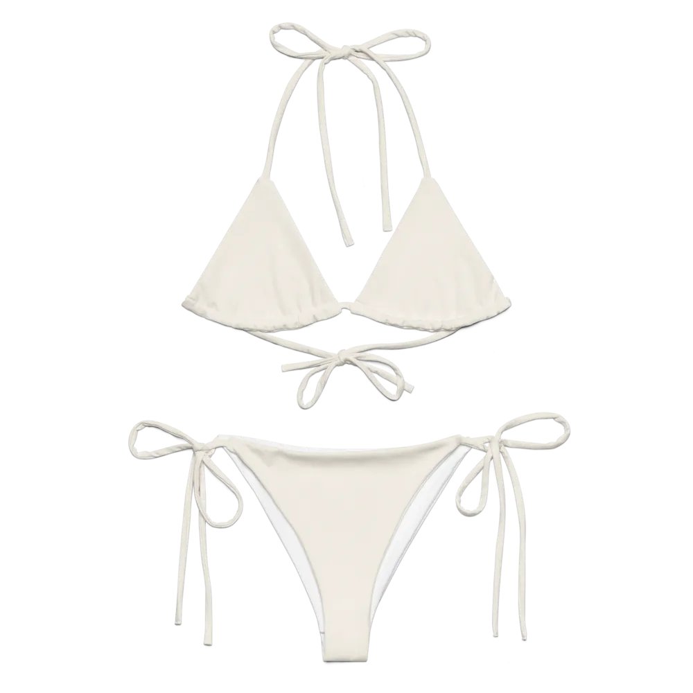 Namaste Cream and Gold String Bikini product image (2)