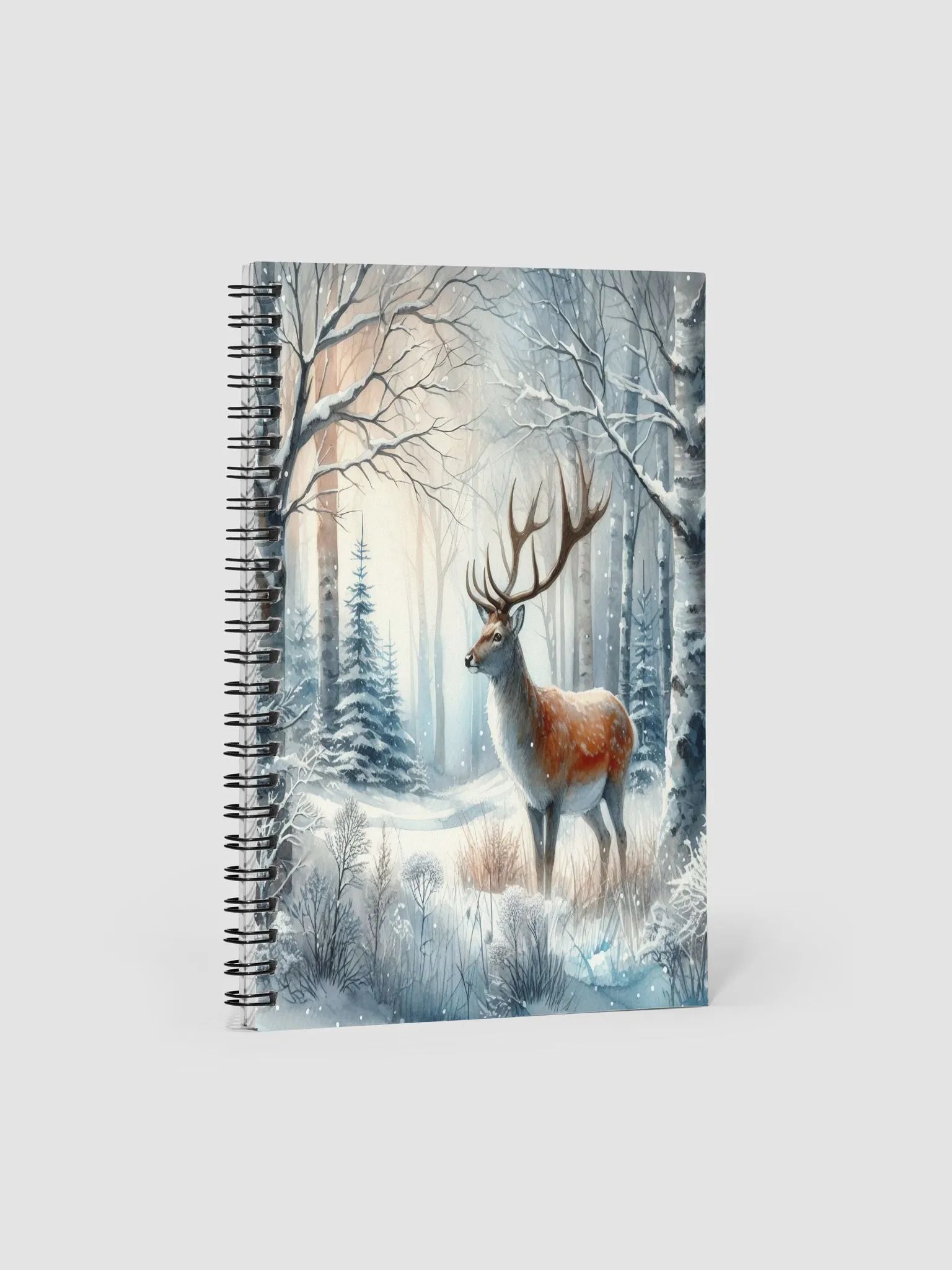 Winter Wonderland Deer-Spiral Notebook product image (1)