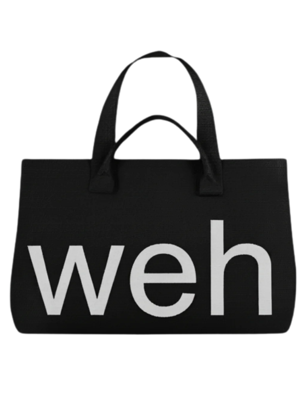Black Yahweh Tote Bag With Scripture - October Presale product image (2)
