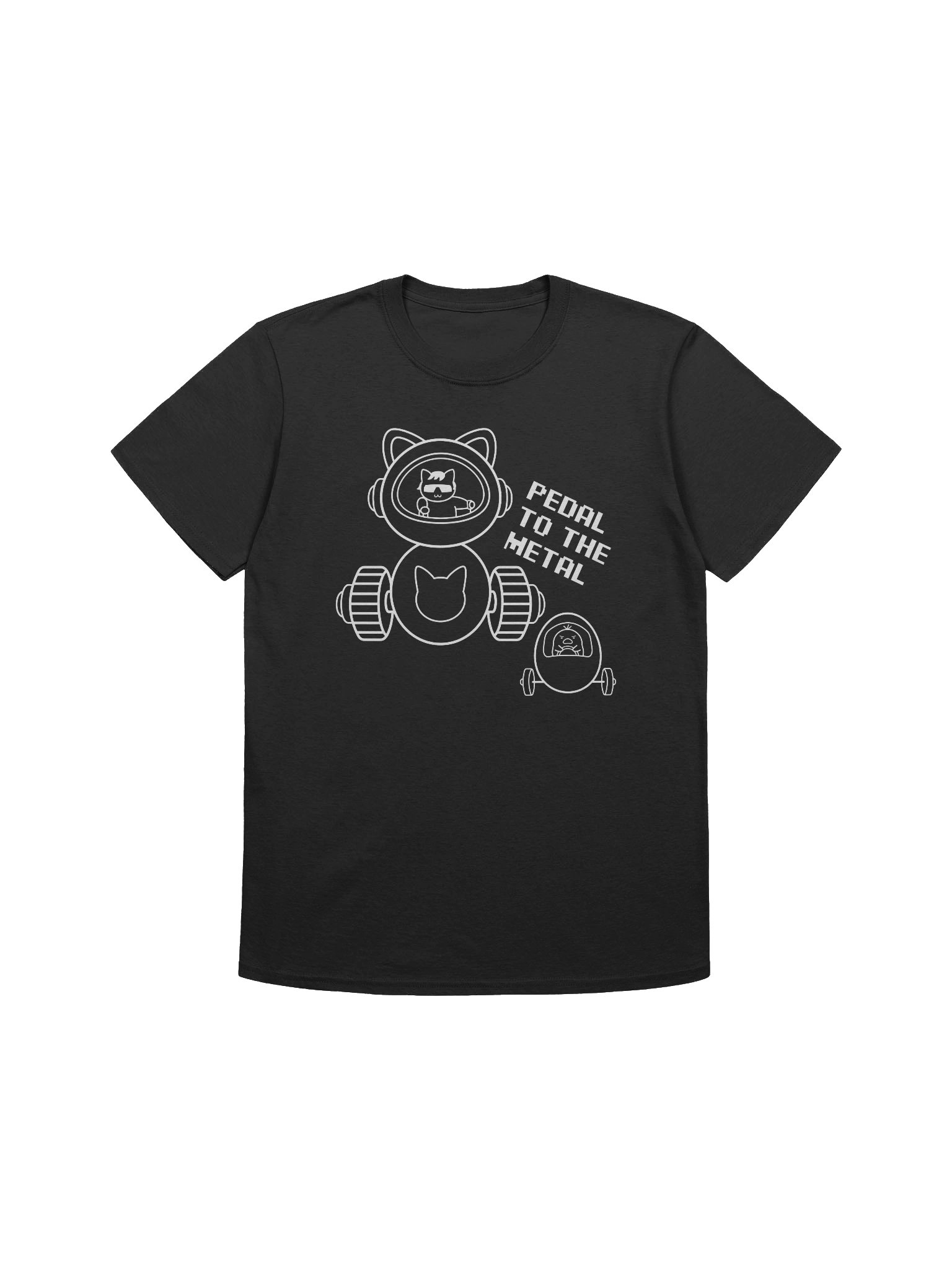 Goromi the Cat in Wig (Inefficient Vehicle Race) - Unisex Adult Super Soft Lightweight T-shirt product image (2)