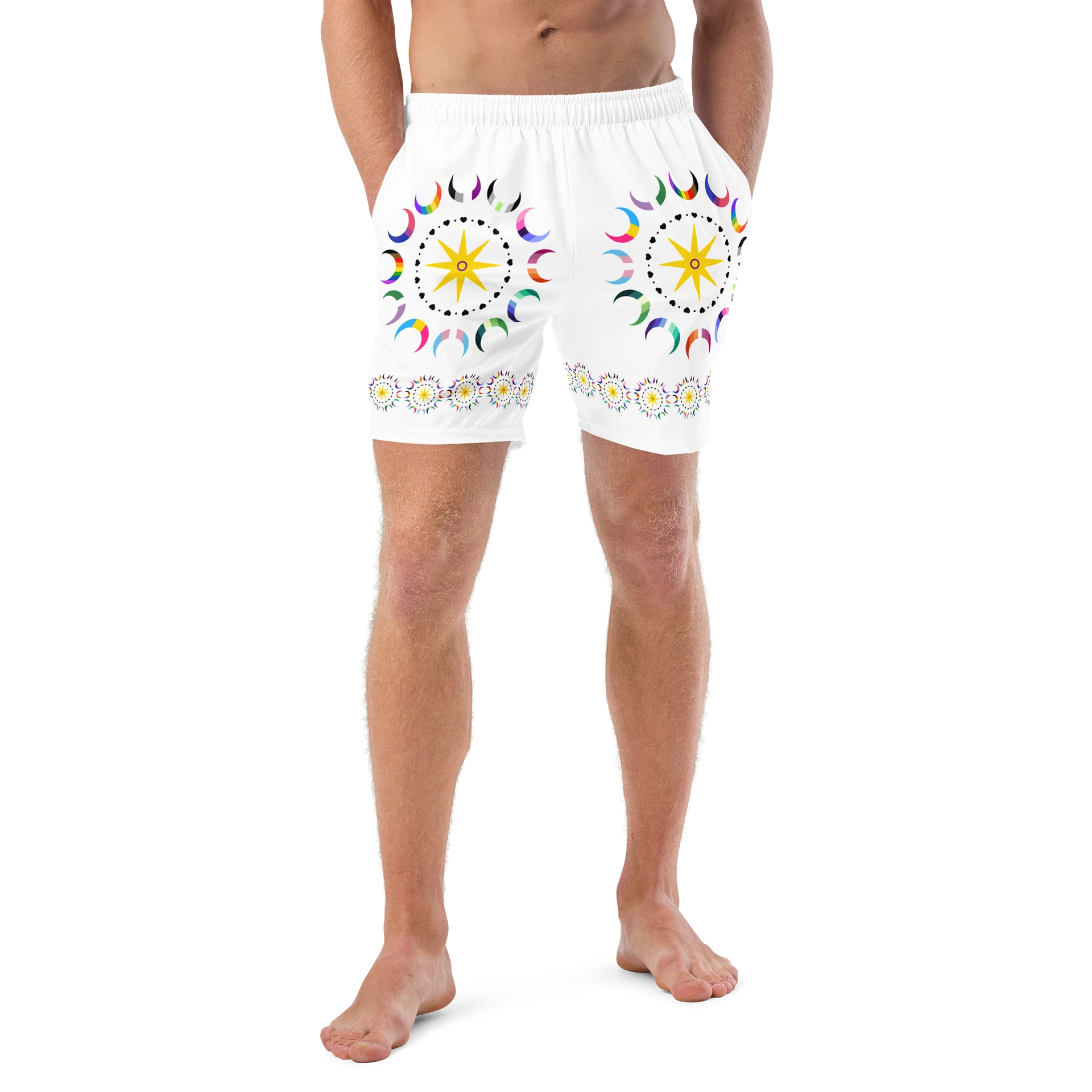 Galactic Splash Swim Trunks product image (4)