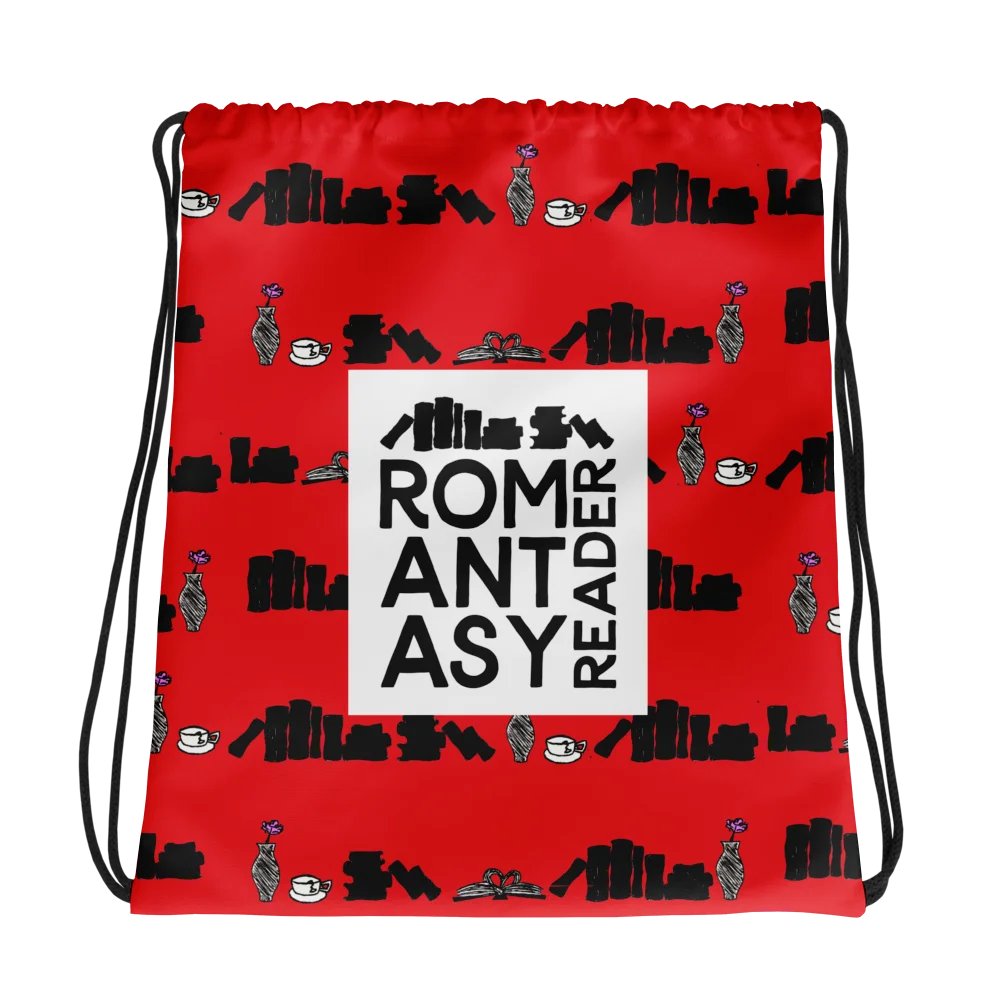 Classy Romantasy Reader Drawstring Bag product image (1)