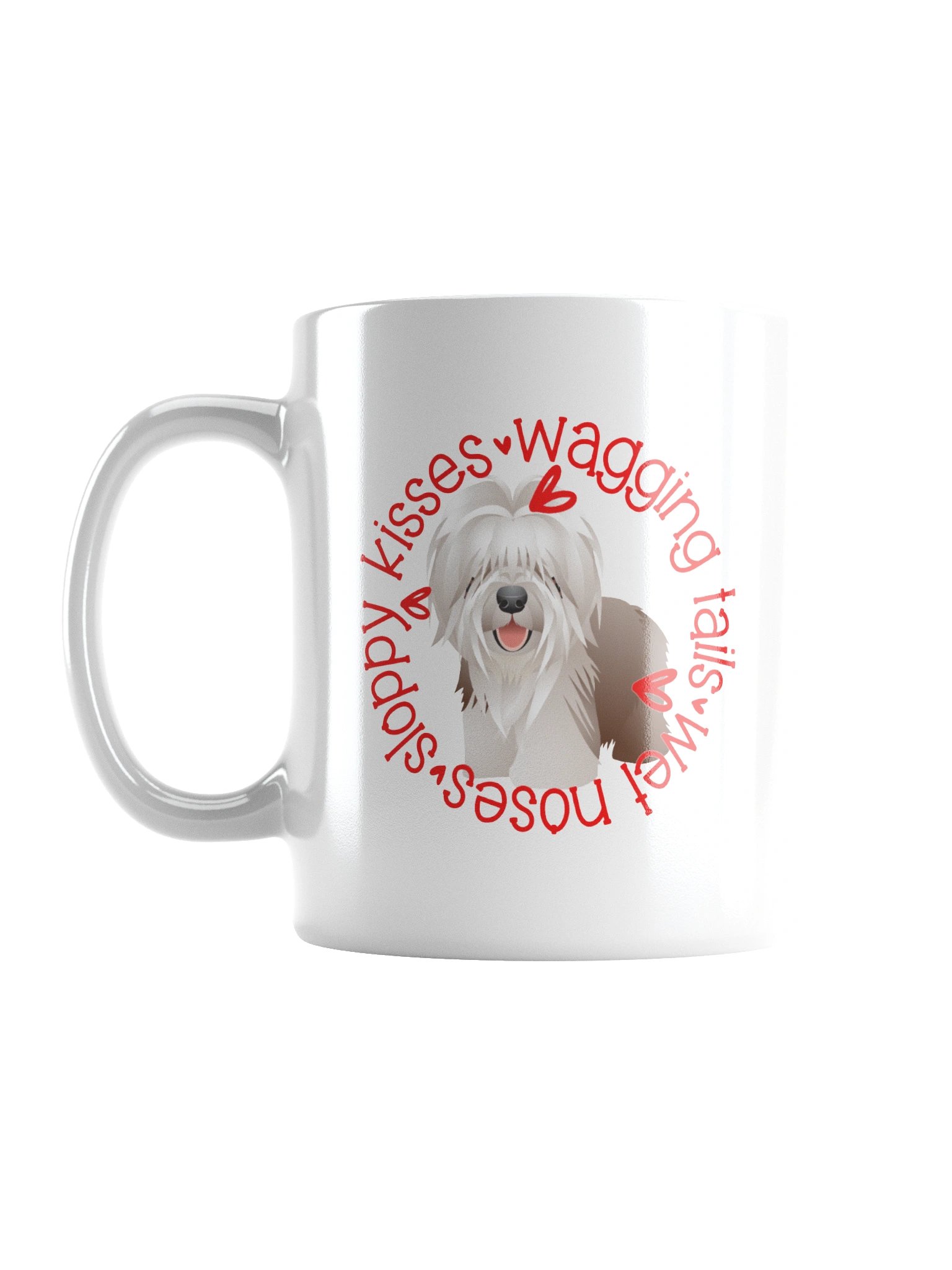 Sloppy Kisses Bearded Collie Mug product image (2)
