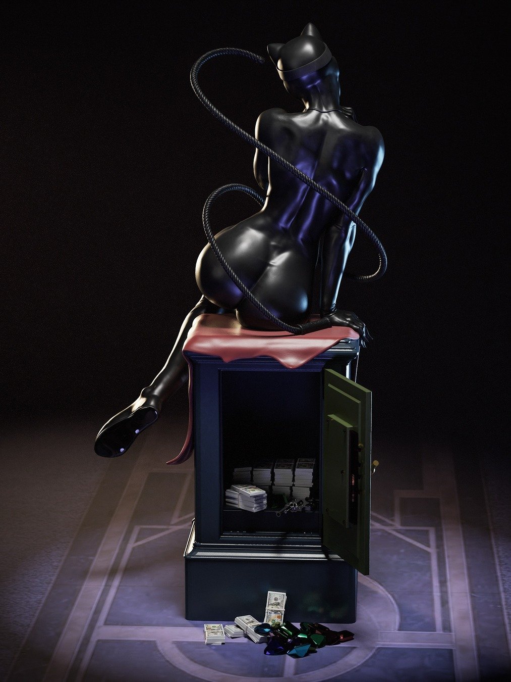 Catwoman - STL product image (4)