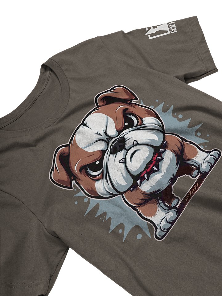 Bulldog "Bert" Angry Pup - Premium Unisex T-shirt product image (6)