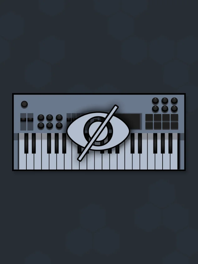 Hidden MIDI Keyboard product image (1)