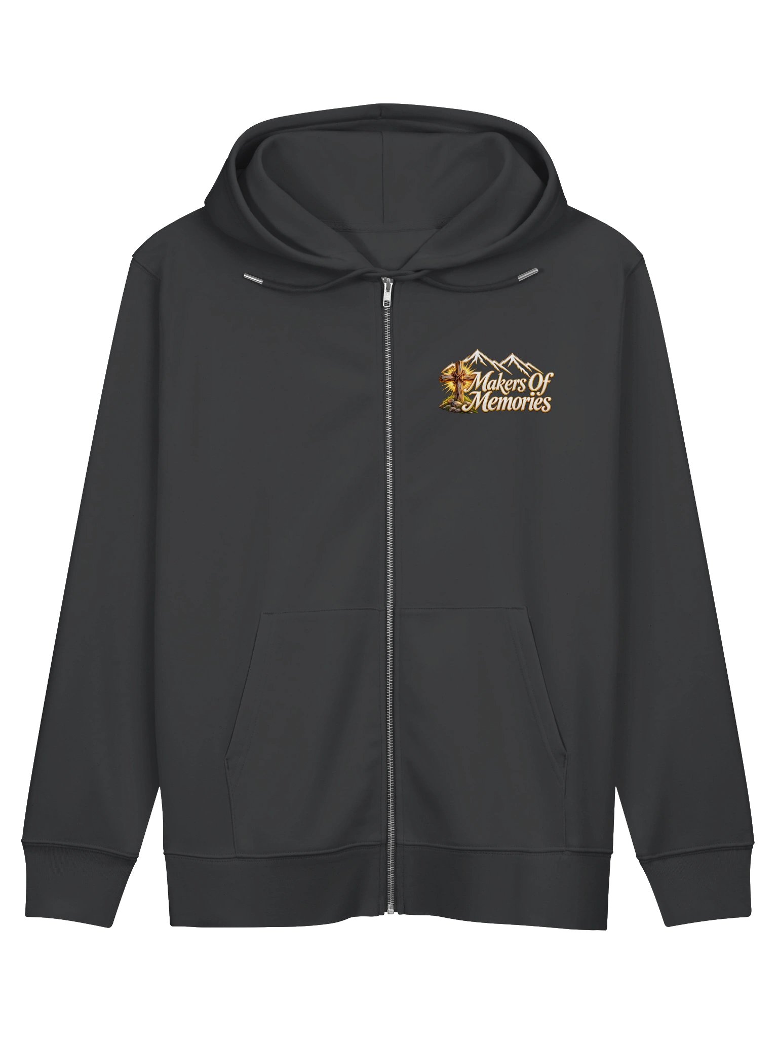 Makers Of Memories Mountain Cross Zip Hoodie product image (1)