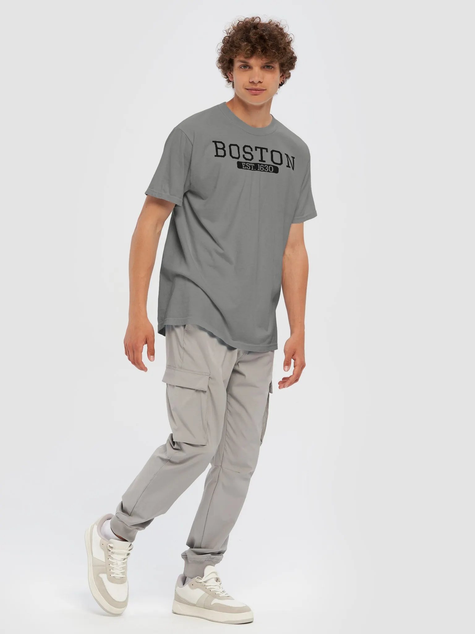 Boston Midnight Black Comfort Cotton Tee product image (48)