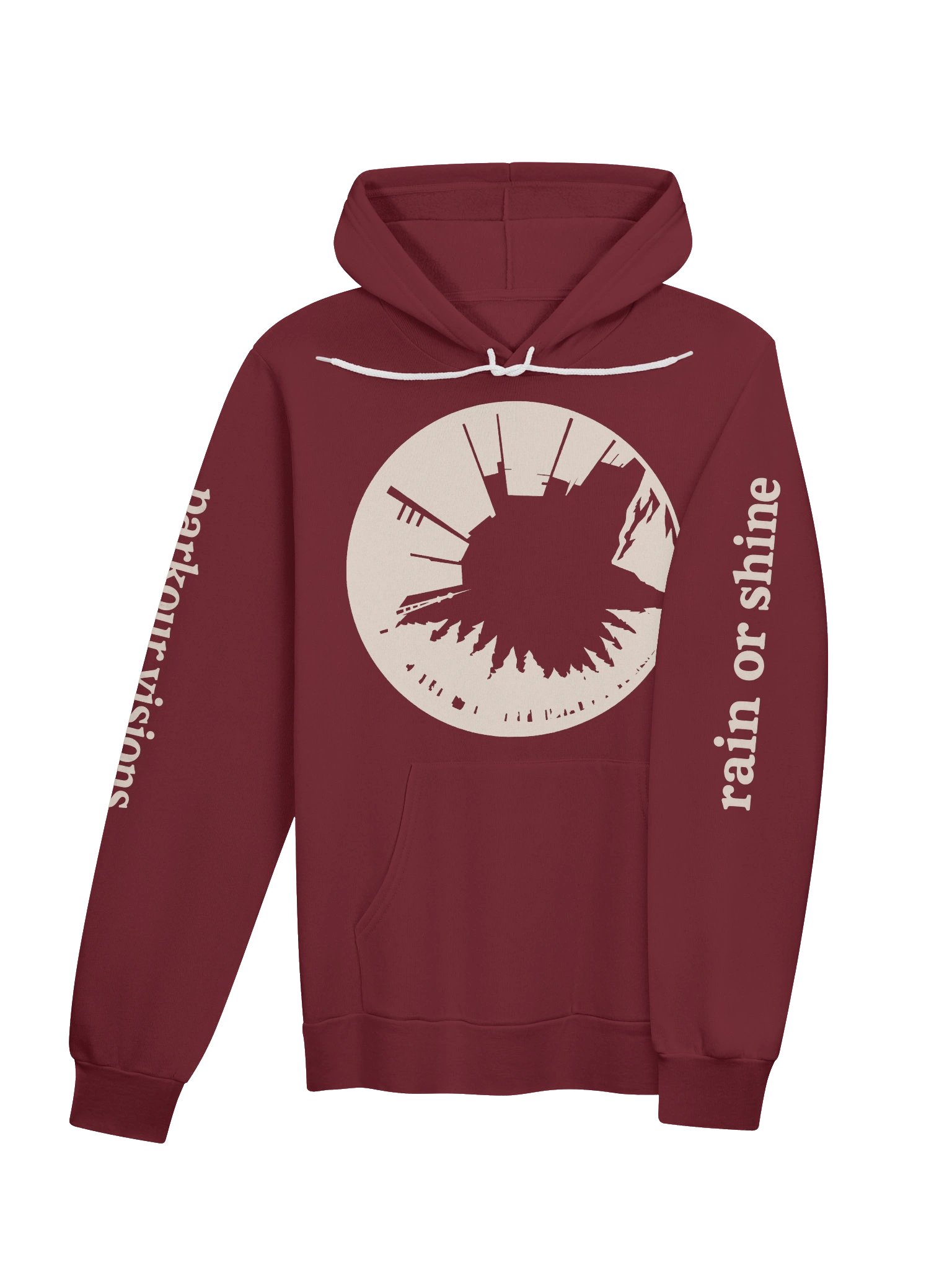 PKV Splat Maroon/Ivory Hoodie product image (4)