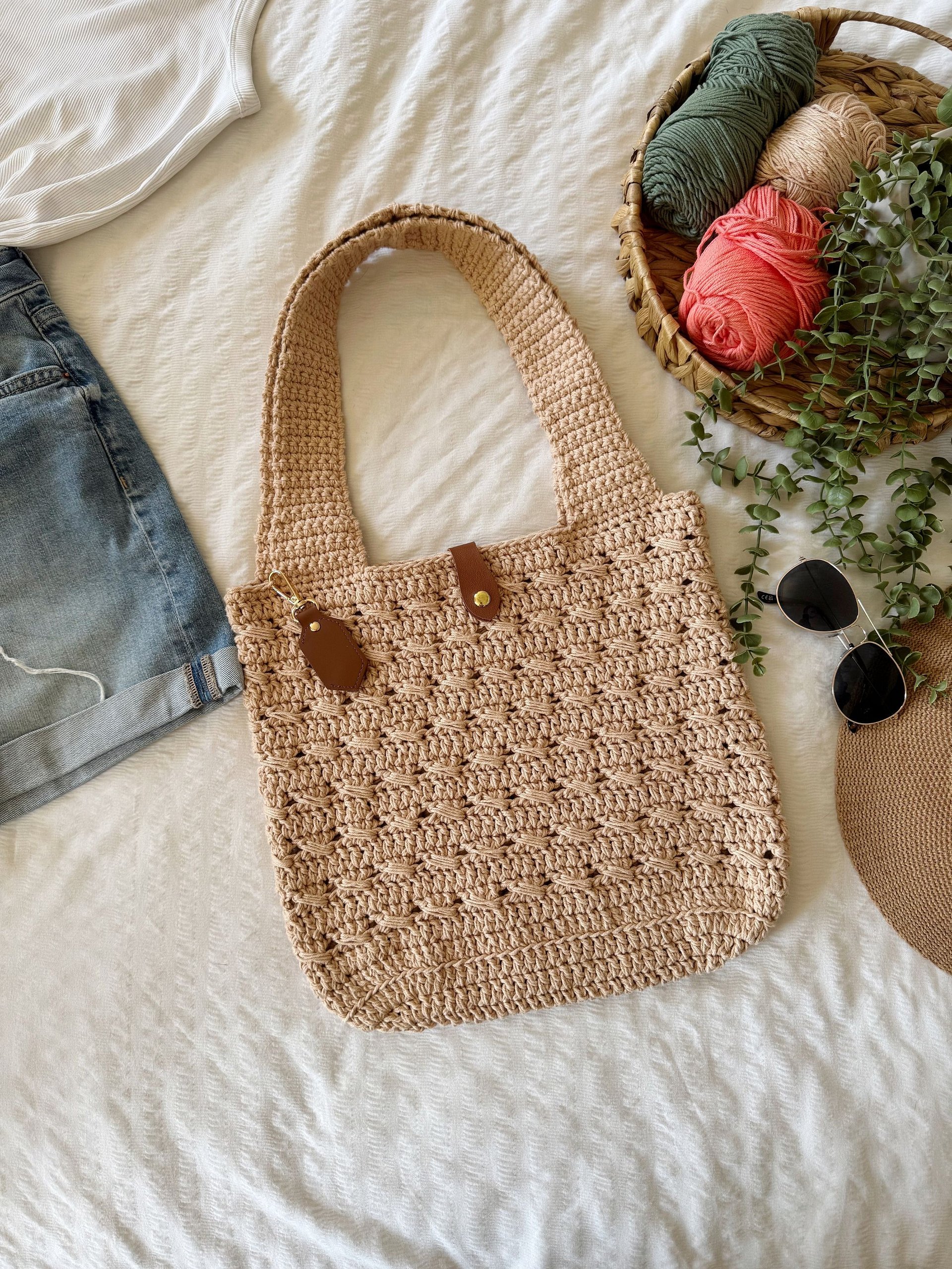 Coco Crochet Market Bag Pattern PDF product image (3)