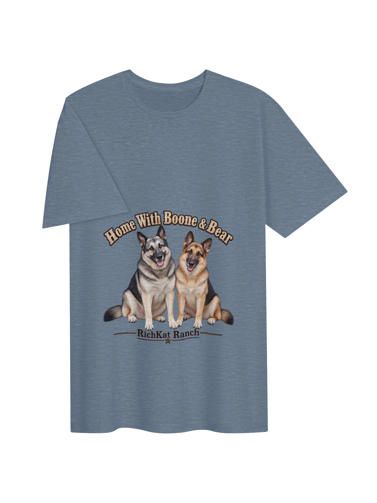 Home With Boone & Bear — Softstyle Rustic T-Shirt product image (33)