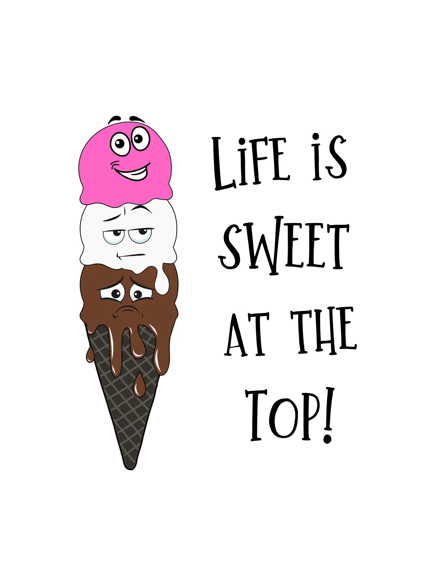 LIFE IS SWEET AT THE TOP – YOUTH TEE product image (25)