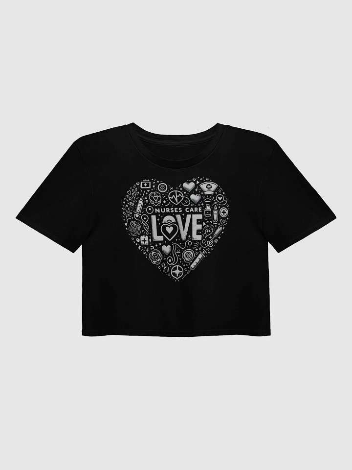 Nurse Love Monochrome Crop Top product image (1)
