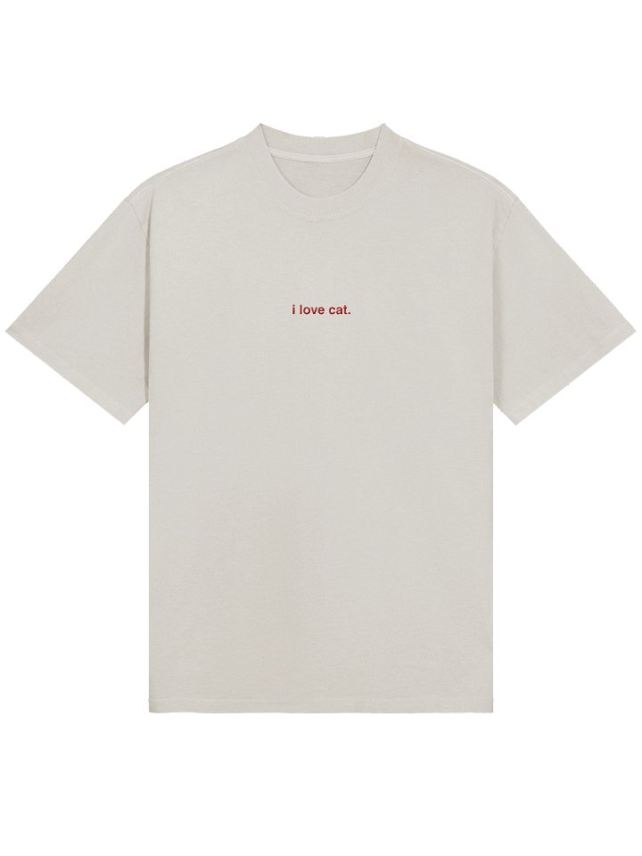 i love cat tee product image (1)